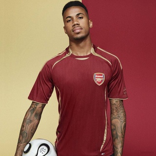 เสื้อกีฬาแขนสั้น ลายทีมชาติฟุตบอล Arsenal FTB 2022 ทรงหลวม พลัสไซซ์