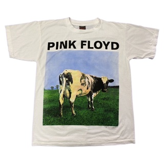 เสื้อยืดผ้าฝ้ายพิมพ์ลายแฟชั่นPINK FLOYD ATOM HEART MOTHER - UNISEX