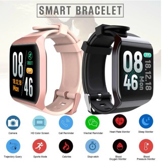 Smart Watch KY117 Full Touch Screen ระบบสัมผัส.นาฬิกาสมาทวอช นาฬิกาข้อมือ นาฬิกาวิ่ง นาฬิกาวัดชีพจร iOs/Android