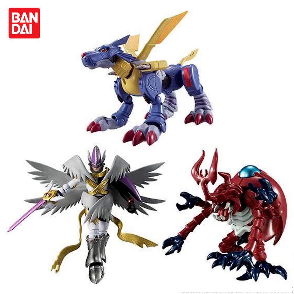 Bandai Digimon Adventure SHODO Omegamon Lilimon Holy Angemon Angewomon War Greymon Zudomon Metal