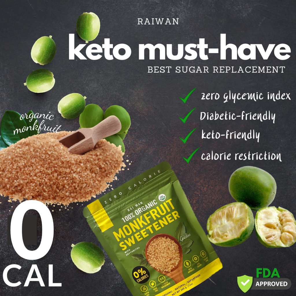 Best-Seller Set #1 น้ำตาลหล่อฮั่งก๊วยไร่หวาน เกรดOrganic  แคลอรี่✔️คีโต✔️ผู้ป่วยเบาหวาน✔️หวานกลมกลอม - รูปที่ 5