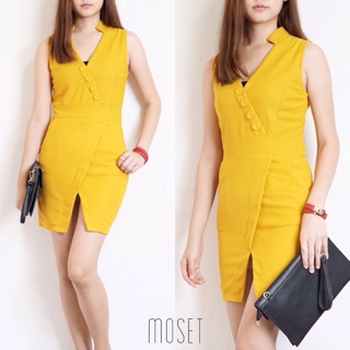 New!! V Neck Sleeveless Dress