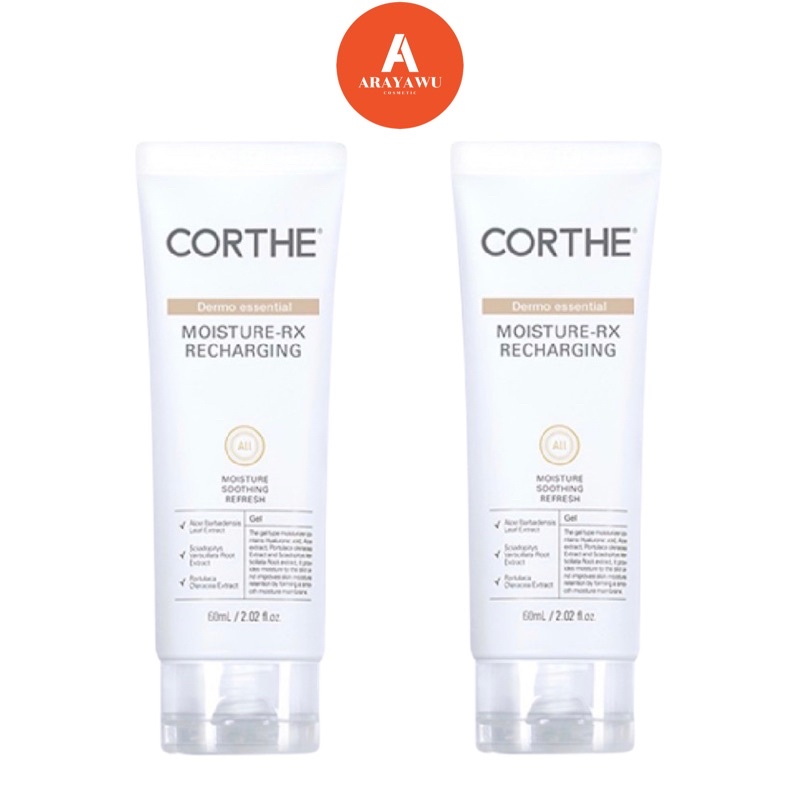 (✅แท้/พร้อมส่ง) Corthe Moisture RX Recharging 60ml 🟢 ครีมแจฮยอน