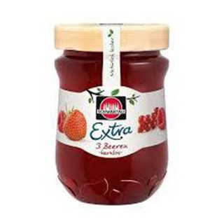 Schwartau Extra Fruchtaufstrich 3 Beeren kernlos jam 340gm Schwartau Extra Fruchtaufstrich 3 Beeren kernlos jam 340gm