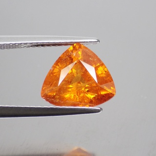 พลอย โกเมน สีส้ม สเปสซาไทท์ การ์เน็ต ธรรมชาติ แท้ ( Natural Spessartite Garnet ) หนัก 5.00 กะรัต