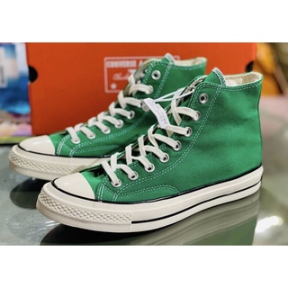 สินค้าขายดี!! (รองเท้าผ้าใบหุ้มข้อสีเขียว) Converse  FirstString 1970s Repro​ Hi-Top