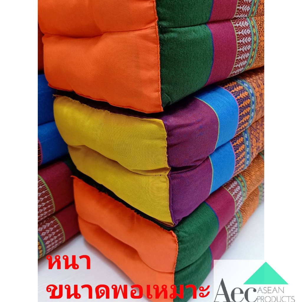 หมอนขิดสุขภาพ ขนาด 35x15x10 ซ.ม. หมอนหนุนเพื่อสุขภาพหนาแน่น ผ้าทอลายละเอียดสินค้าไทยงานคุณภาพดี มีบริการเก็บเงินปลายทาง ราคา ถูกที่สุด ดีลบีเคเค แกลเลอรีภาพที่ 3