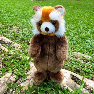 ตุ๊กตาแพนด้าแดง แพนด้าแดง Red panda  LESSER PANDA  plush toy  Lesser Panda  Soft Kawaii Animals Stuffed Plush