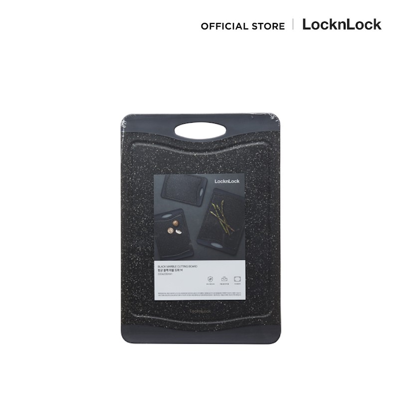 LocknLock  เขียงลายหินอ่อนสีดำ สไตล์หรู รุ่น CKD007