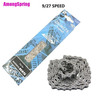 (Amongspring) โซ่จักรยานเสือภูเขา Hg73 9 Speed