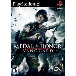 Medal of Honor Vanguard PS2 แผ่นเกมส์ps2 เกมเพล2 แนวสงคราม