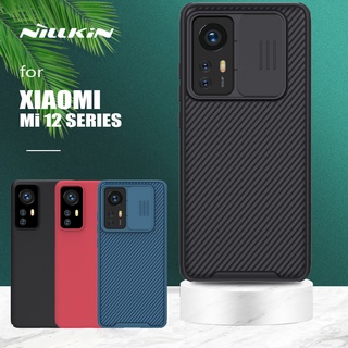 เคสโทรศัพท์มือถือ ปิดด้านหลัง แบบสไลด์ปิดกล้อง ลาย Nillkin Camshield สําหรับ Xiaomi 12T Pro Mi12T Pro 12 Pro