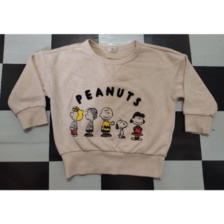 เสื้อเด็ก SNOOPY PEANUTS ขนาดน้ำหนักตัว13กก. อก26 ยาว14 ของแท้100% แถมจัดส่งฟรีค่ะ