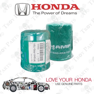 Honda HAMP ไส้กรองน้ํามันเครื่อง (H1540-PR3-T01) หลายแบบ สําหรับรถยนต์ Honda Cars City Civic Accord Jazz HRV CRV BRV Stream Insight