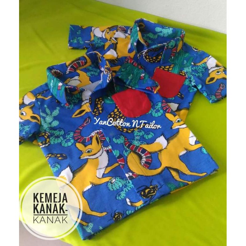 KAMEJA CHILDRENS SHIRT PATTERN