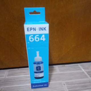 หมึกเติม refill Ink เบอร์ 664 C สีฟ้า