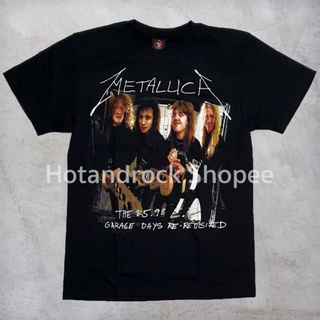 เสื้อวงสีดำ Metallica TDM 1707 Hotandrock