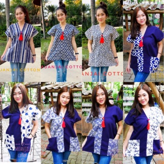 Sale sale หนัก!!! เสื้อกะเหรี่ยงลายทูโทน เสื้อพื้นเมือง