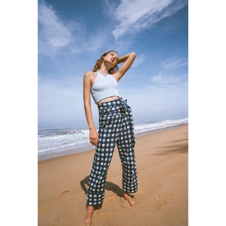 Tartan Primrose Oceana Pants - น่ารักตะมุ๊ตะมิ๊มาก ลายดีเทลเล็กๆพลางตา เนื้อผ้าใส่สบายเช่นเคย