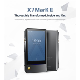 เครื่องเล่นพกพาระดับ Hi-Res ระบบ Android 5.1 รองรับ Lossless DSD และ Bluetooth 4.1 FiiO X7ii Mark II