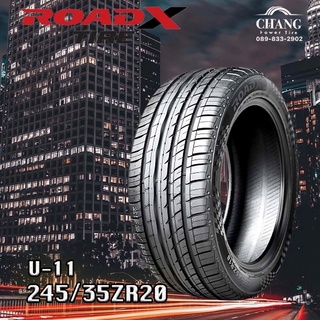 245/35R20 ยี่ห้อROADX U-11 ยางใหม่ ปี2022