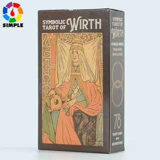 Symbolic Tarot of Wirth Tarot Cards Oracle Cards