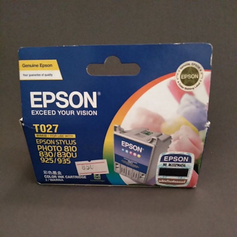 ตลับหมึก InkJet Epson Printer T027 Color