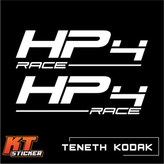 สติ๊กเกอร์ติดรถ HP4 RACE