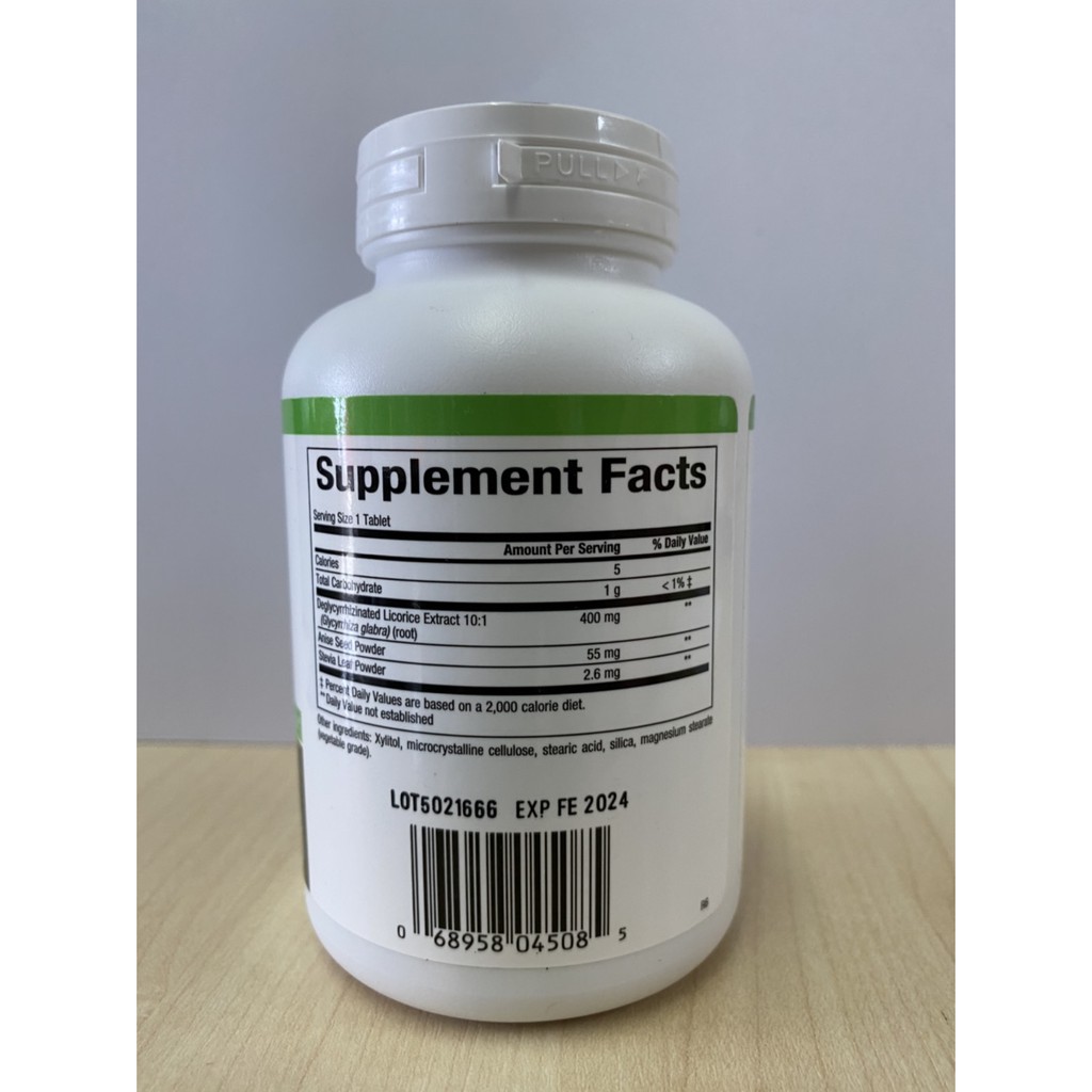 พร้อมส่งจากไทย natural Factors DGL Deglycyrrhizinated Licorice Root ...