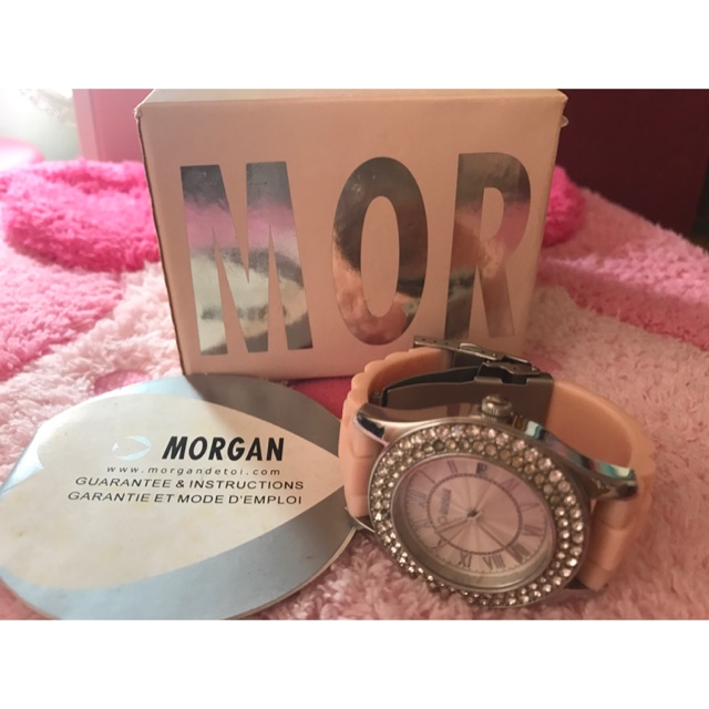 โล๊ะ 500฿ งดต่อแล้วค่ะ ยื่นข้อเสนอได้เลยค่ะ นาฬิกาMorgan (used)