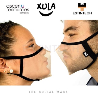 Mask (หน้ากาก) XULA MASK หน้ากากผ้าแบบใส สามารถซักได้