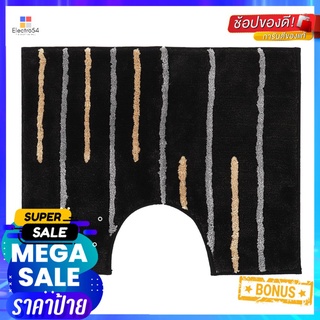 พรมห้องน้ำ HOME LIVING STYLE PIANA 50x60 ซม. สีดำCONTOUR RUG HOME LIVING STYLE PIANA 50x60CM BLACK