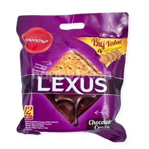 Munchy's LEXUS Sandwich Biscuit - Chocolate Cream (418g)
