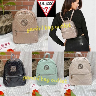 *ส่งฟรี ems. ของแท้ พร้อมส่งค่ะ* 9 นิ้ว ◾ Guess Backpack