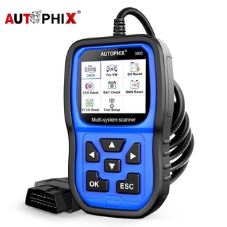 Autophix 5600 OBD2 เครื่องสแกนเนอร์การวินิจฉัยรถยนต์สำหรับ Volkswagen VW Audi Skoda Seat Full System Scan with Oil EPB TPMS BAT OBD 2 OBD Auto Scanner Car Auto Scan Diagnostic Tool