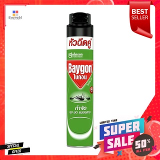 สเปรย์กำจัดแมลง BAYGON 600ml GREENMULTI-INSECT KILLER SPRAY BAYGON 600ML GREEN