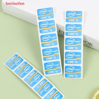 [Smileofen] ใหม่ สติกเกอร์ฉลากโลโก้ อัลตร้าบุ๊ก Intel Core i3 i5 i7 สําหรับติดแล็ปท็อป