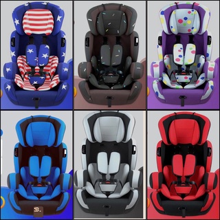 สินค้าพร้อมจัดส่ง คาร์ซีท คาร์ชีท (car seat)เบาะนิระภัย เบาะรถยนต์นิรภัยสำหรับเด็ก 9 เดือน -12 ปี ขนาดใหญ่ ปรับระดับได้