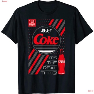 【cotton Tshirts👕】เสื้อยืดคลาสสิกยอดนิยม Coca-Cola Dots เสื้อยืดพิมพ์ลาย เสื้อยืดผู้ชายและผู้หญิง