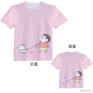 ในสต็อกในกรุงเทพราคาต่ำสุด✘♈┋Crayon Shin-chan T-shirt Casual cute summer short-sleeve Haruko outfit