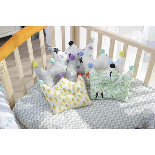 หมอนมงกุฎเด็ก การออกแบบที่หลากหลาย หมอนผ้าฝ้าย / Baby Crown Pillow Multiple Designs Cotton Pillows