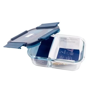 ซื้อเหอะ งานดี ส่งด่วน Super Lock Glass ฝาแกนหมุนไม่ขาดง่าย กล่องแก้วถนอมอาหาร กล่องเก็บอาหาร กล่องแก้ว 6222 6225 6218