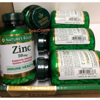 Zinc 50mg Exp.03/25 วิตามินซิงค์50มก. สินค้าพร้อมส่ง