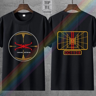 ถูกสุดๆพร้อมส่ง เสื้อยืดลําลอง แขนสั้น พิมพ์ลาย Stay On Double Target Inspired Wars Pilot The Death Star Jedi สีดํา แฟชั