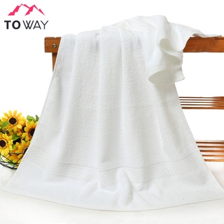 TOWAY-พร้อมส่ง ผ้าขนหนูอาบน้ำ ผ้าเช็ดตัวใหญ่ ผ้าเช็ดตัวขนเดี่ยว ผ้าหนานุ่ม (ขนาด 72 x 140 เซนติเมตร) รหัส MS-0220