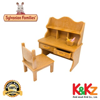 Sylvanian Families Desk Set / ซิลวาเนียน แฟมิลี่ อะไหล่ ชุดโต๊ะเขียนหนังสือ