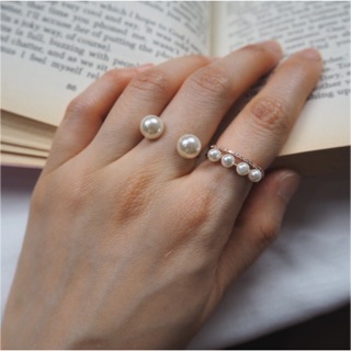 Sweet Pearl Ring Set