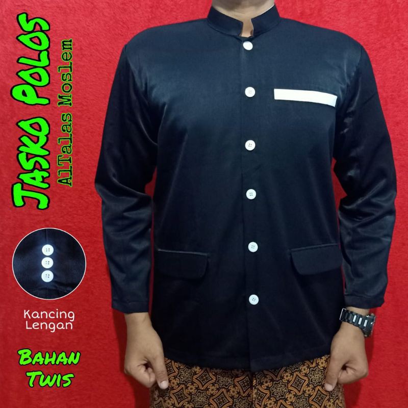 Koko jasco เสื้อท็อปผู้ชายมุสลิม