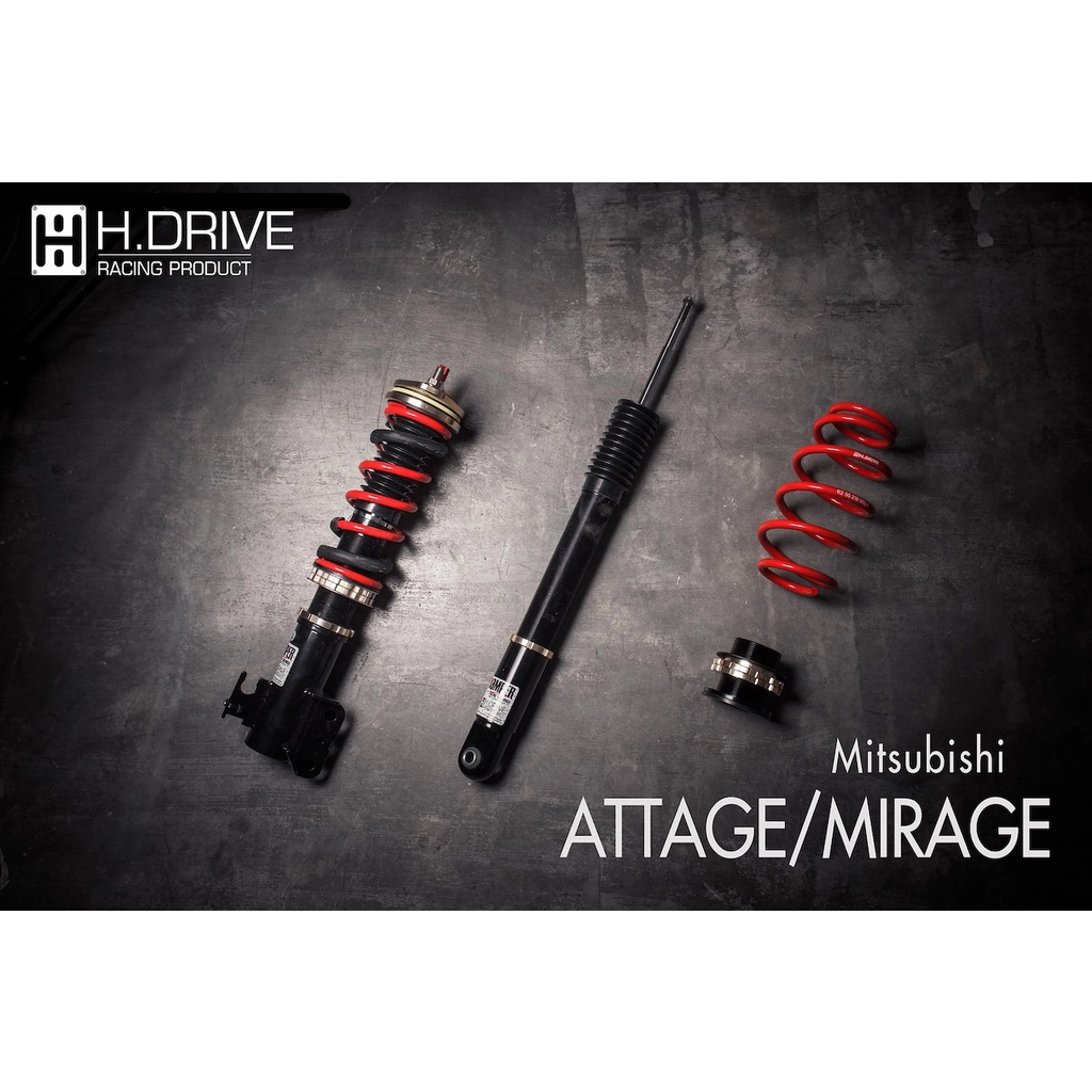 โช๊คอัพ H.Drive S.Spec-MITSUBISHI MIRAGE 2012