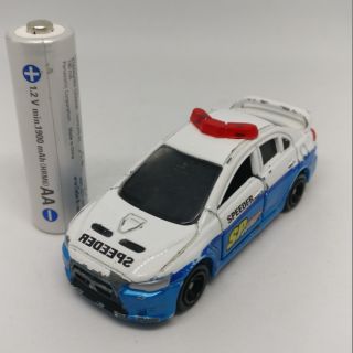 Mitsubishi Evolution X Police car by tomica